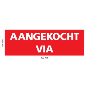 raam sticker aangekocht via makelaarsborden.nl